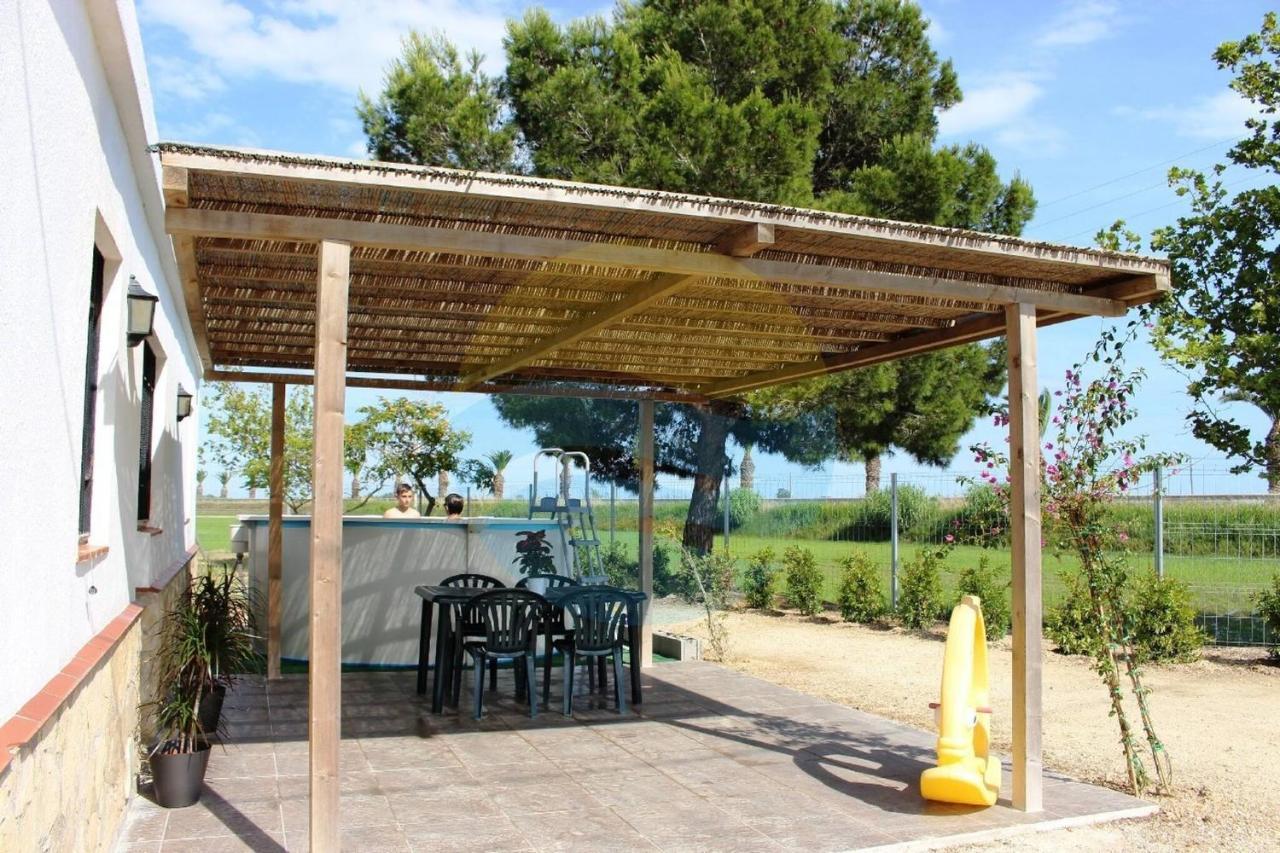 Quet - Casa Rural Con Piscina Privada En El Delta Del Ebro - Deltavacaciones Deltebre Exterior photo