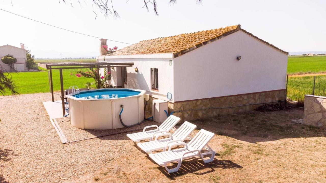 Quet - Casa Rural Con Piscina Privada En El Delta Del Ebro - Deltavacaciones Deltebre Exterior photo
