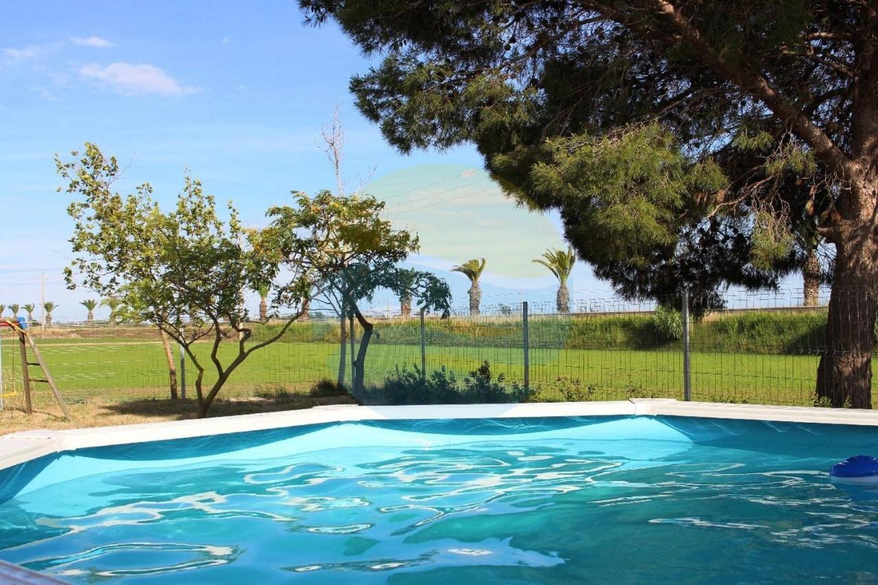Quet - Casa Rural Con Piscina Privada En El Delta Del Ebro - Deltavacaciones Deltebre Exterior photo